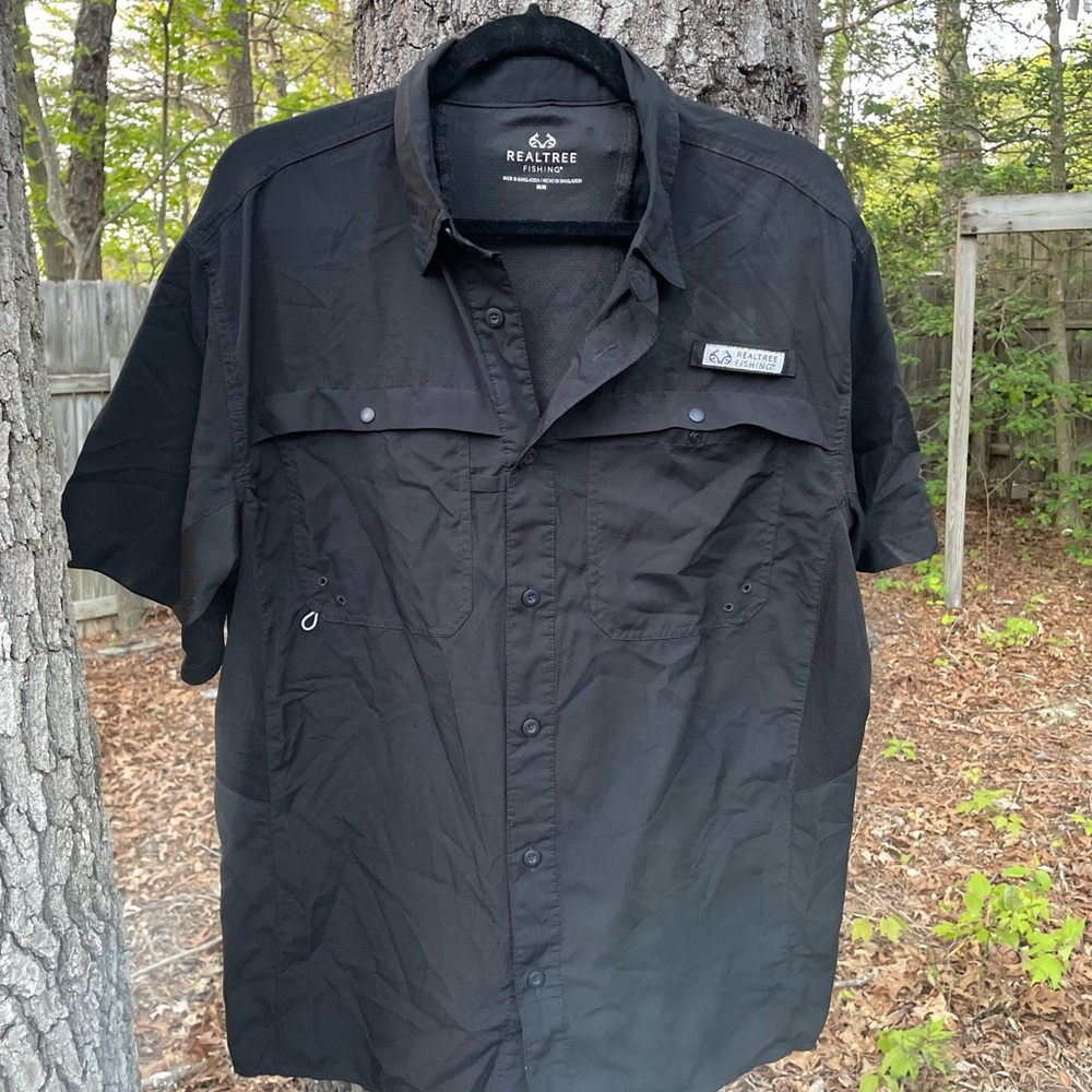 Realtree Black Quick-Dry Shirt